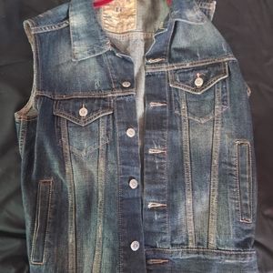 Bare Fox Denim Vest